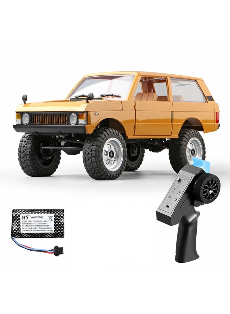 LAND ROVER Range Rover RC Off-Road Crawler 4WD 1:12 , MN-168  -  2.4GHz Remote Control Climbing Truck with 7.4V Rechargeable Battery – Assorted - Image 5