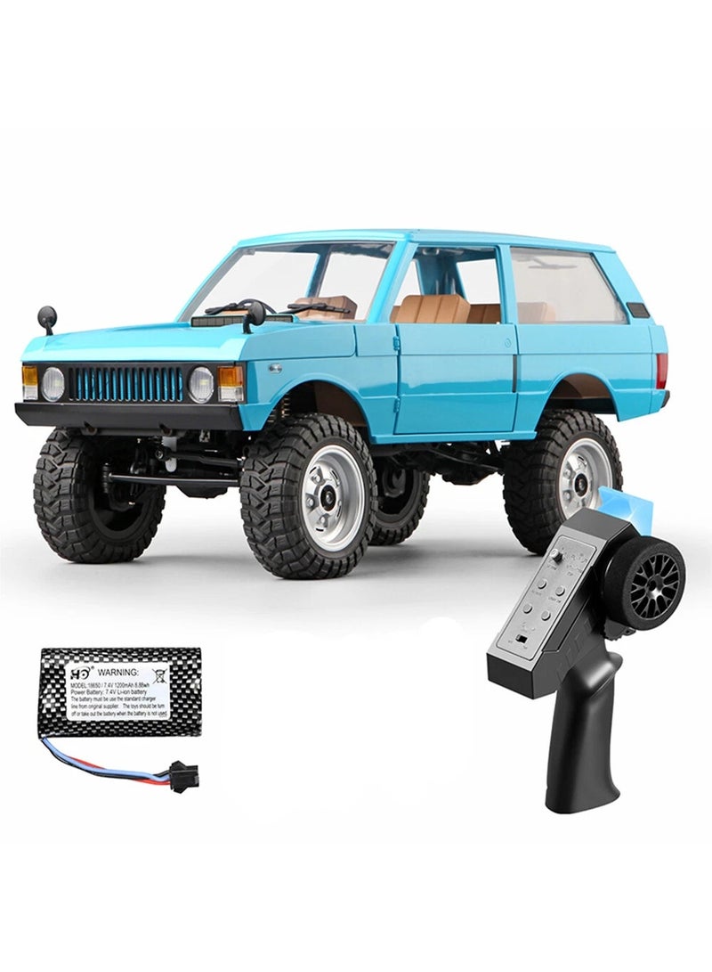 LAND ROVER Range Rover RC Off-Road Crawler 4WD 1:12 , MN-168  -  2.4GHz Remote Control Climbing Truck with 7.4V Rechargeable Battery – Assorted - Image 4