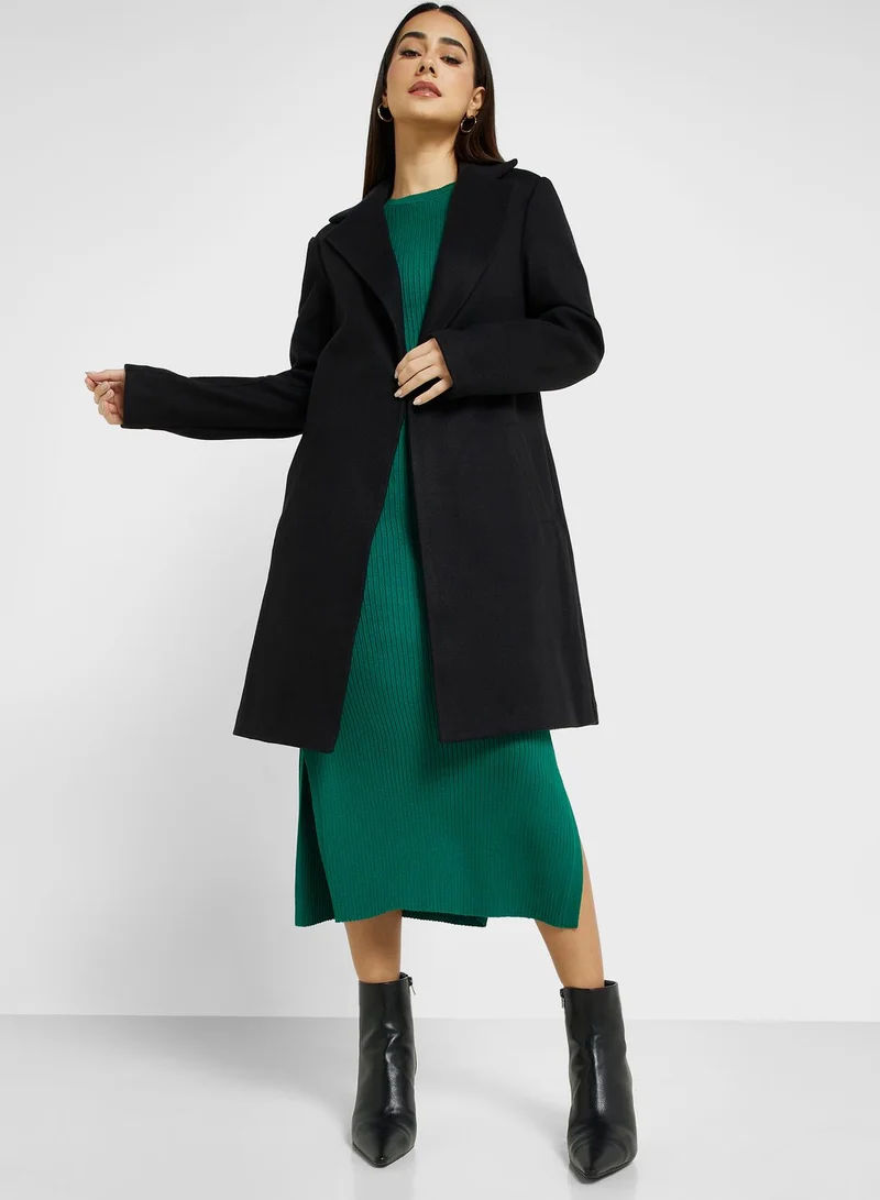 NEW LOOK Front Open Coat