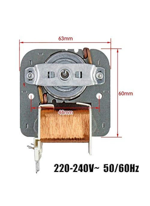AMAZOR Microwave Oven Fan Motor 3 pin Universal  - Image 2