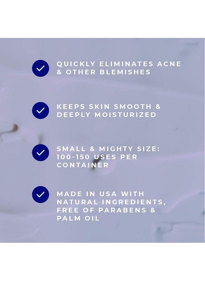 AYADARA - Moisturizing Acne Treatment Cream Salicylic Acid Face Moisturizer For Oily & Acne Prone Skin Pimple Blackhead Whitehead Hormonal & Cystic Acne Treatment For Men Women 90Day Supply - Image 1