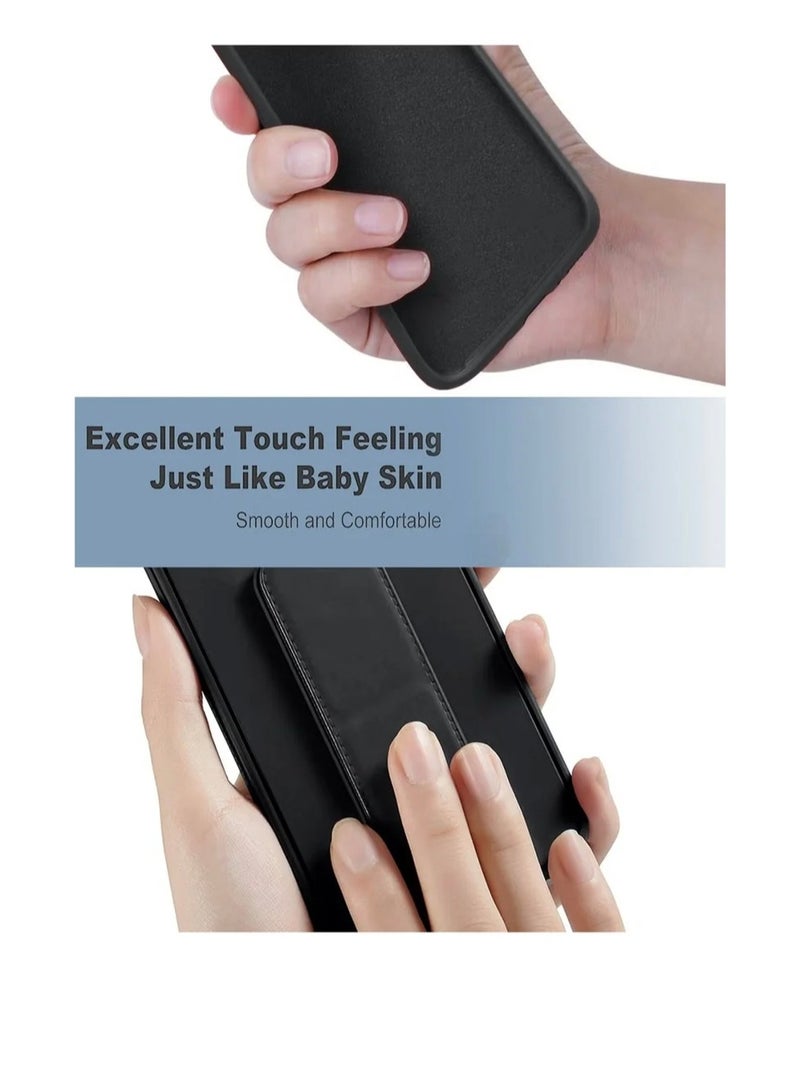 Case Cover For Apple iPhone 16 Pro With Magnetic Hand Grip 3 in 1 Black - Image 3