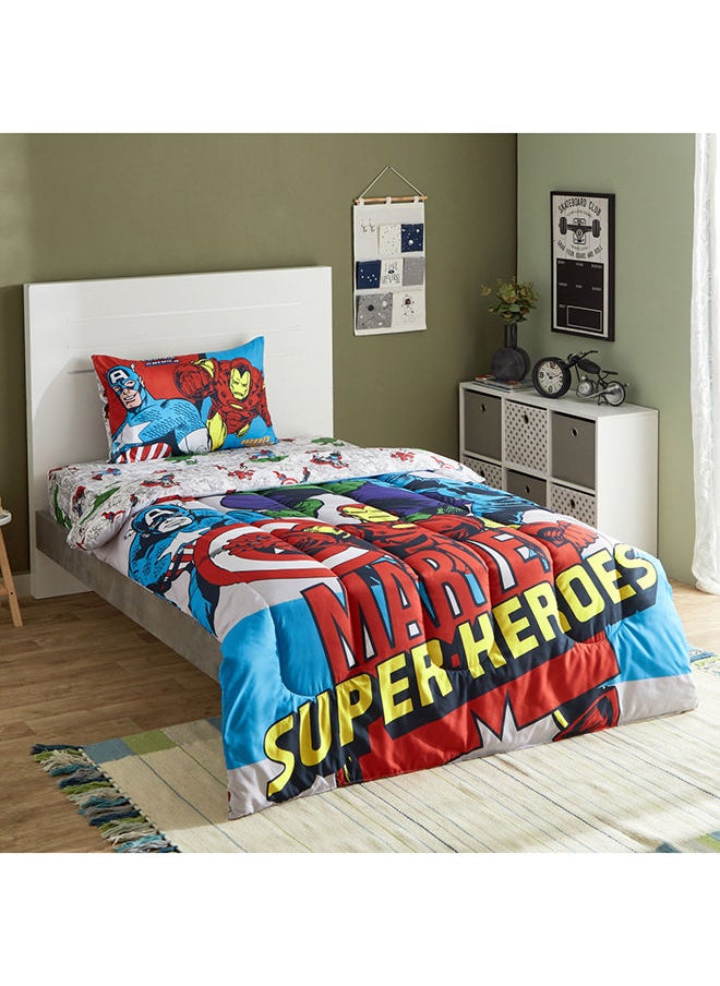 Home Box Avengers 2 Piece Twin Comforter Set 220x160 cm UAE