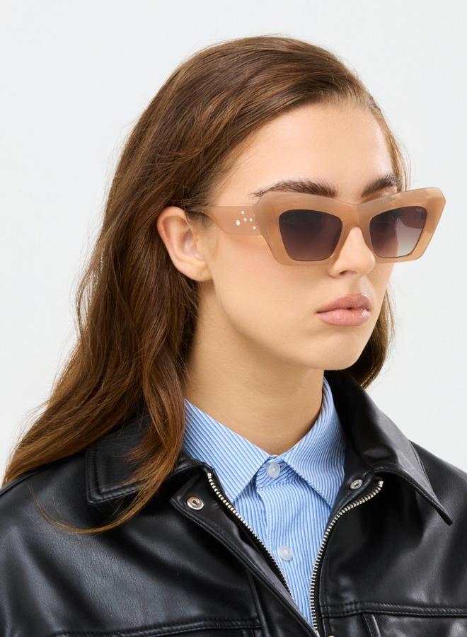 BlackOut Women Daisy Cat Eye Sunglasses - Image 5