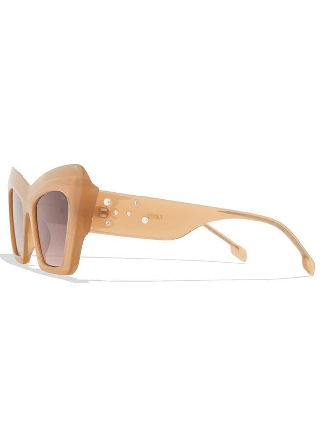 BlackOut Women Daisy Cat Eye Sunglasses - Image 3