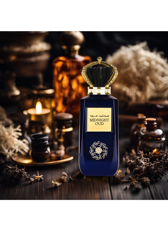Ard Al Zaafaran Midnight Oud Eau De Parfum For Unisex 100 Ml  - Image 3