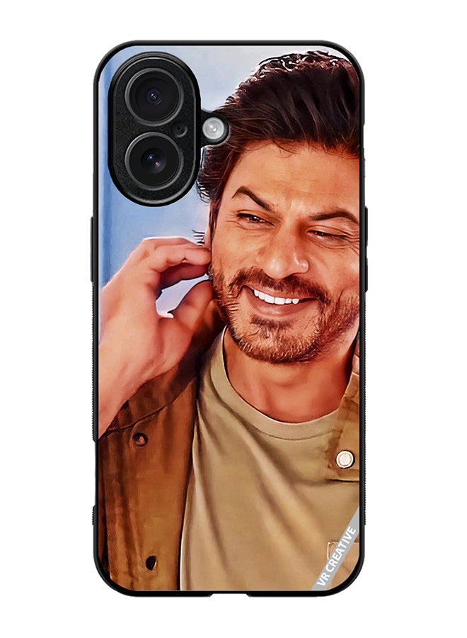 Protective Case Cover For Apple iPhone 17 Bollywood Actor Shahrukh Khan Design Multicolour