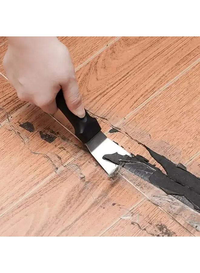 6 قطع مجموعة كاشطات مطبخ سوداء من الفولاذ المقاوم للصدأ مزيل الشحوم متعددة الوظائف - Image 5