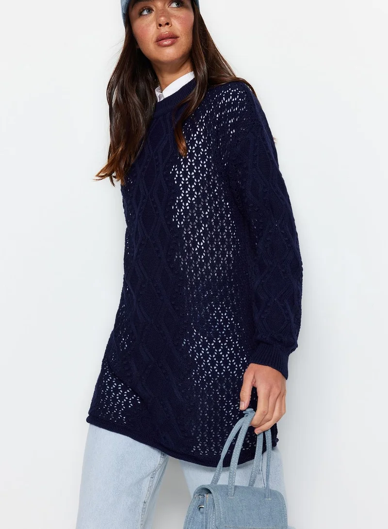 trendyol Openwork Knitted Sweater