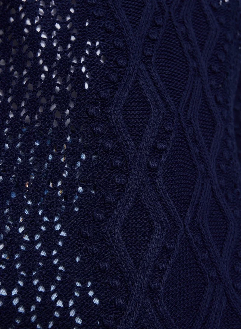 trendyol Openwork Knitted Sweater