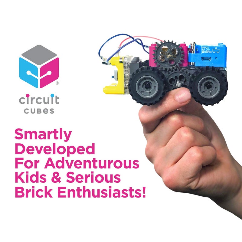 Circuit Cubes Gears GO! Multi-Vehicle Mobility Launch Kit - Engineering STEM Kit for Children and Adults - Image 4