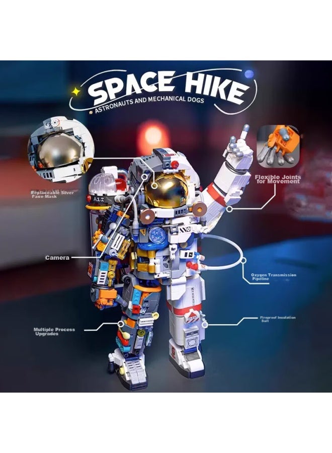 Joint Ideas United Creative Building Blocks, Large Astronaut Toy, Compatible With Lego, Birthday Gift For Girls, Boys And Men - Image 4