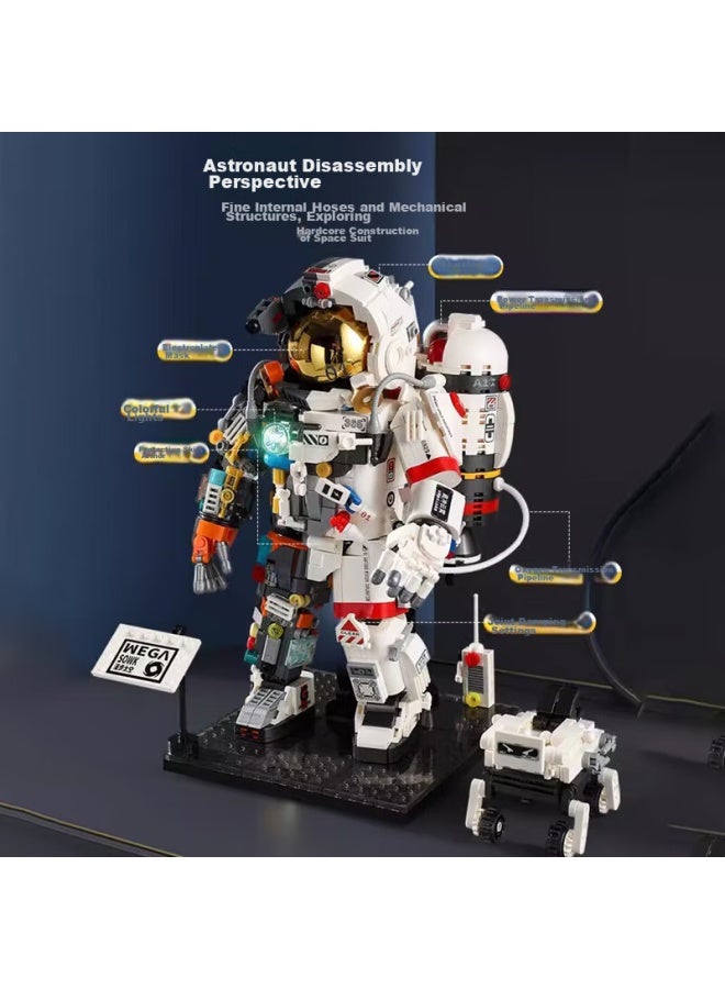 Joint Ideas United Creative Building Blocks, Large Astronaut Toy, Compatible With Lego, Birthday Gift For Girls, Boys And Men - Image 5