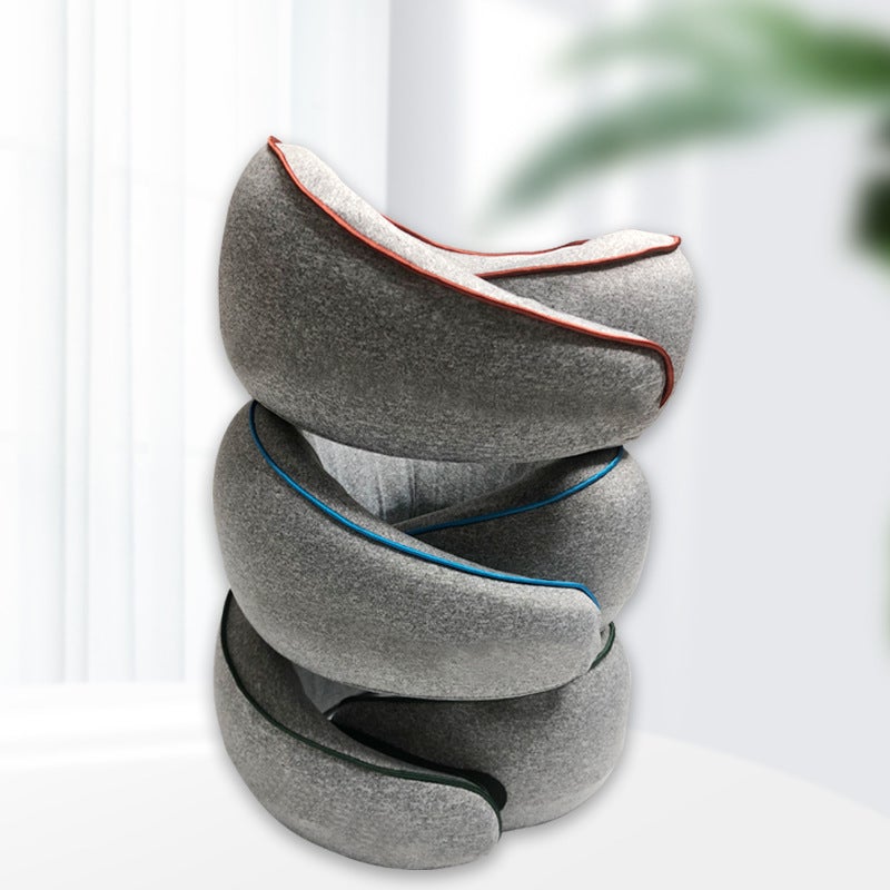 U-Shaped Pillow Memory Foam Neck Pillow Travel Business Trip Neck Pillow Travel Convenient Pillow Pillow Office Nap Pillow Manufacturer - Image 3
