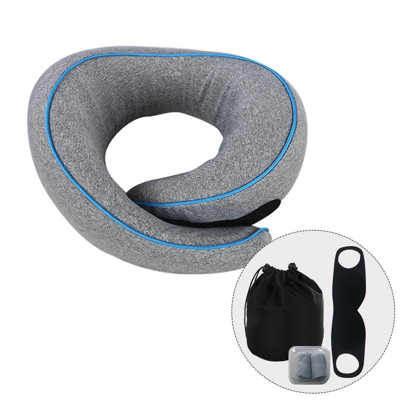 U-Shaped Pillow Memory Foam Neck Pillow Travel Business Trip Neck Pillow Travel Convenient Pillow Pillow Office Nap Pillow Manufacturer - Image 1