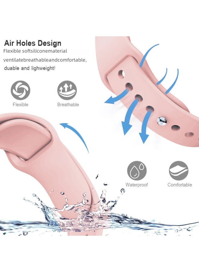 Suitable For Galaxy Active 2 Monochrome Reverse Buckle Silicone Strap 18/20/22mm Sport Inner Buckle Strap - Image 5