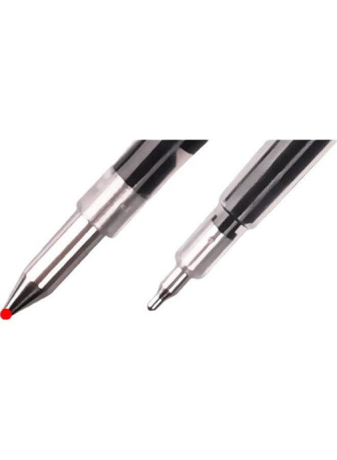 Truecolor 1588 Slim Core 0.5Mm Black Retractable Gel Pen Refill, Classic Bullet Tip Signing Pen, Water-Based Pen Refill, Student Office Stationery, 20 Pieces/Box - Image 3