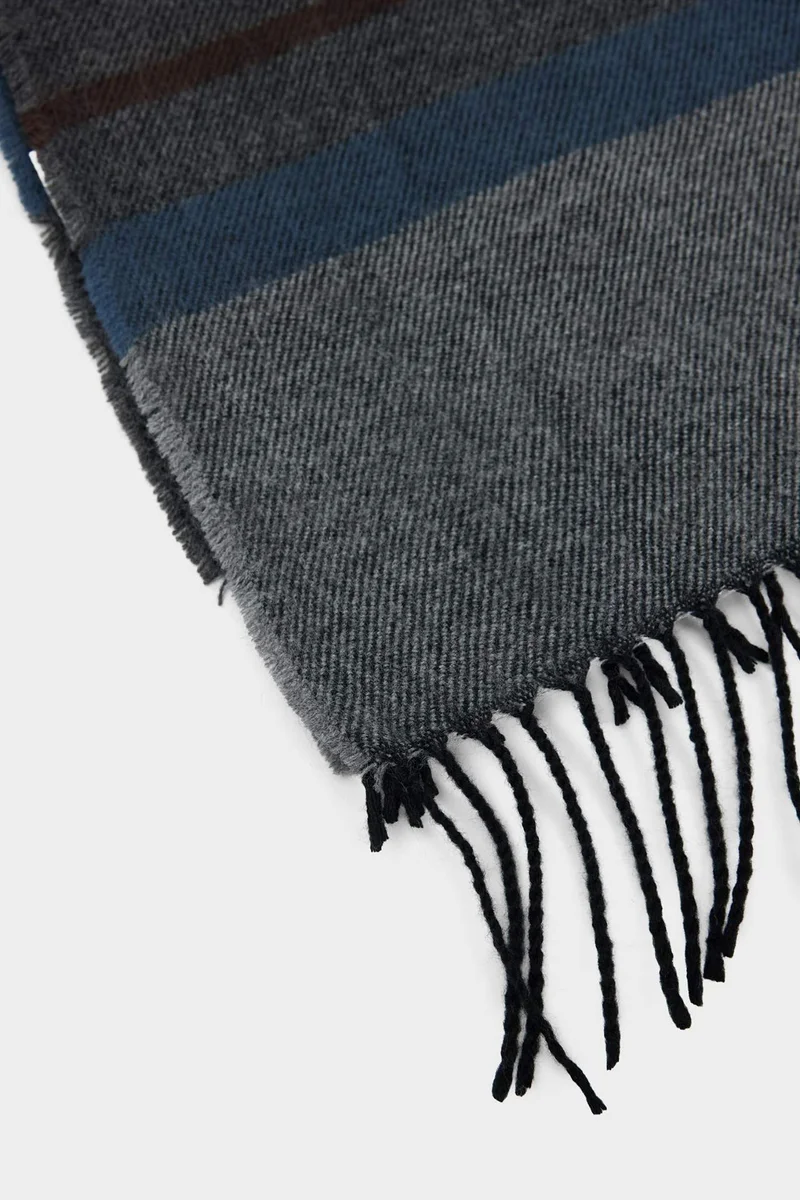 Defacto  Man Woven Neck Scarf for Men | Best Price UAE