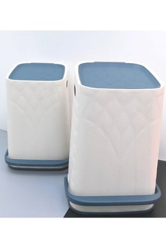 ماركة غير محددة سلة مهملات بغطاء,مصنوعة من مواد متينة عالية الجودة.  - Image 2