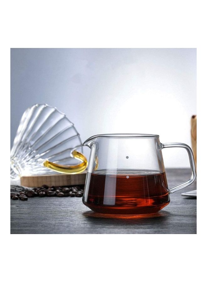 NIBEMINENT Pour Over Coffee Maker Clear 400ml  - Image 2