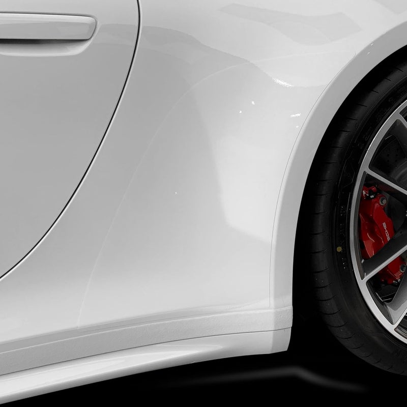 شريط فينيلي شفاف من Stone Guard متوافق مع سيارة Porsche 911 طراز 992 (2020–2026) وفيلم الحماية PPF من 3M | شرائط تزيين للجانبين الأيسر والأيمن للسيارة - Image 1