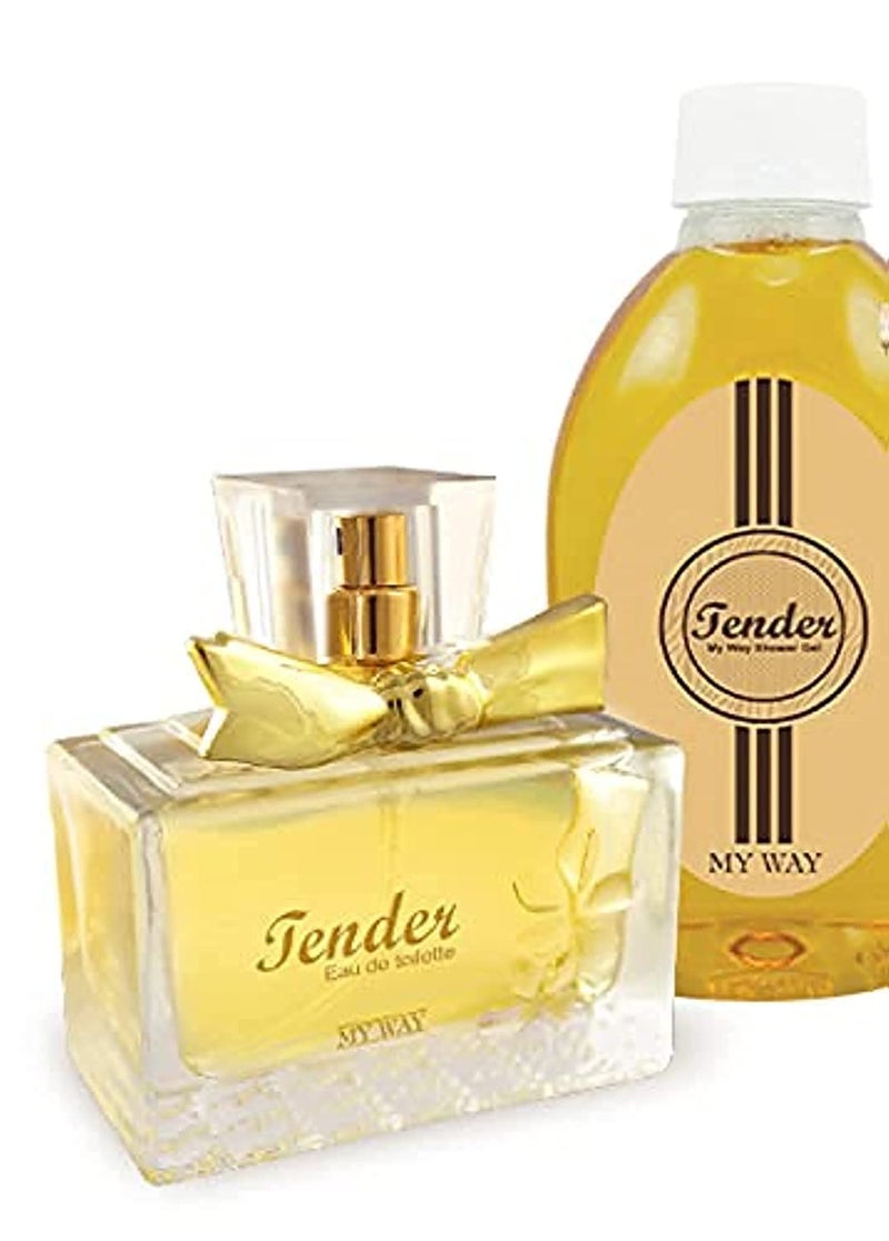 way Mai Tender Set for Women Including Perfume & Shower Gel 700 ml