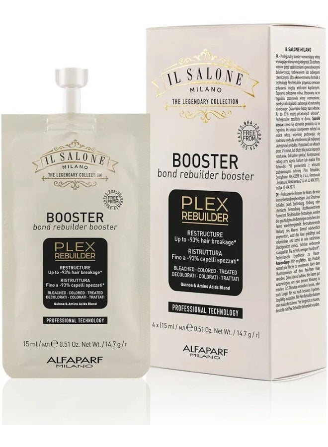 Il Salone Milano Plex Rebuilder Bond Rebuilder Booster 4x15ml - Image 1