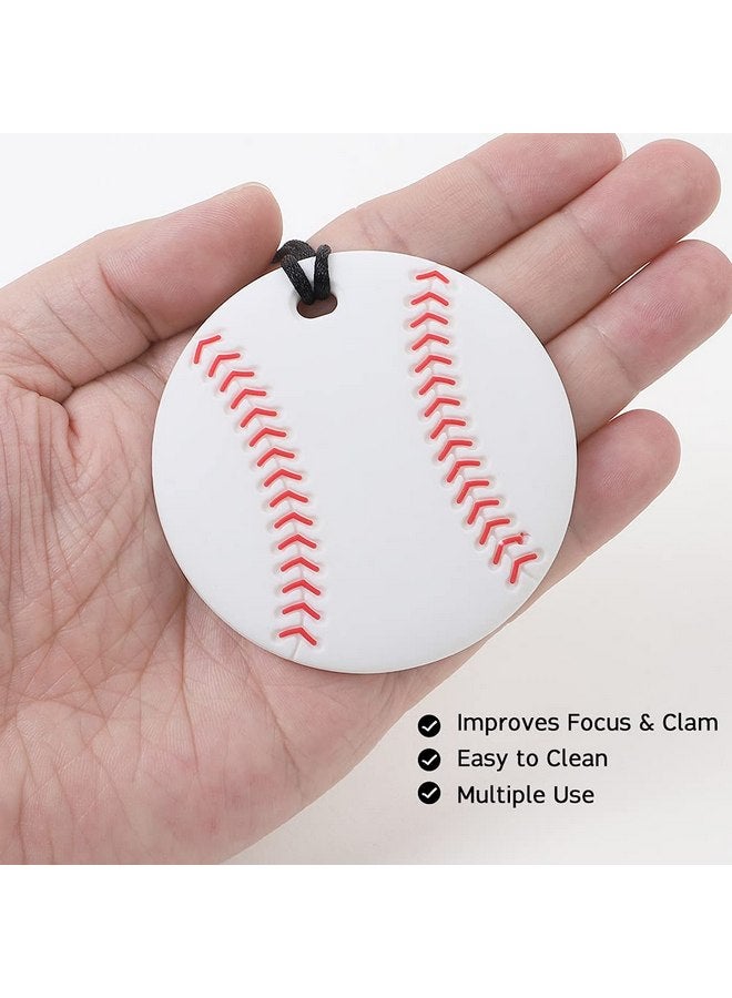 AmazingM Sports Ball Series Baby Teething Toys,Food Grade Silicone Chew Teether for 3 Months+ Infant Boy and Girl,Toddler Sensory Chewing Teether,BPA Free (Baseball) - Image 4