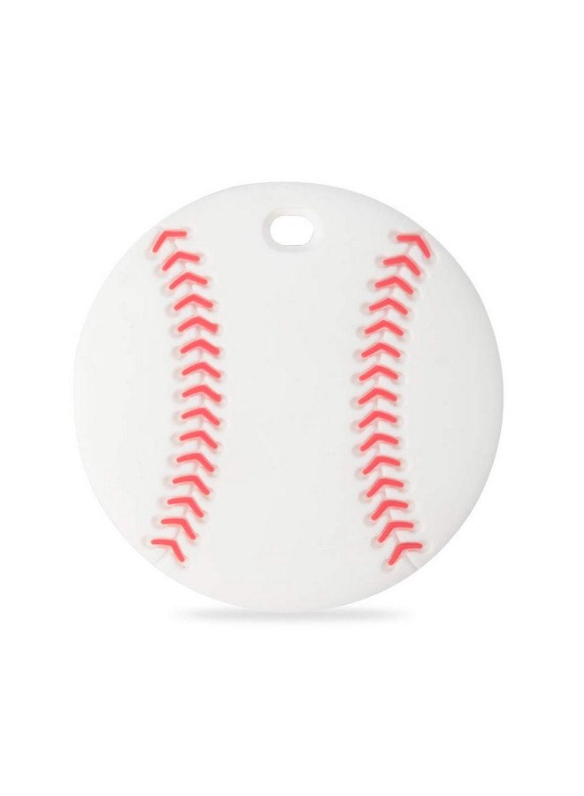 AmazingM Sports Ball Series Baby Teething Toys,Food Grade Silicone Chew Teether for 3 Months+ Infant Boy and Girl,Toddler Sensory Chewing Teether,BPA Free (Baseball) - Image 1