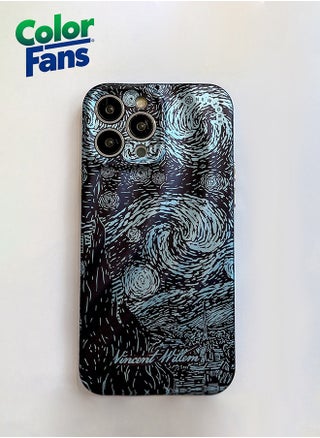 Black and Blue/starry sky