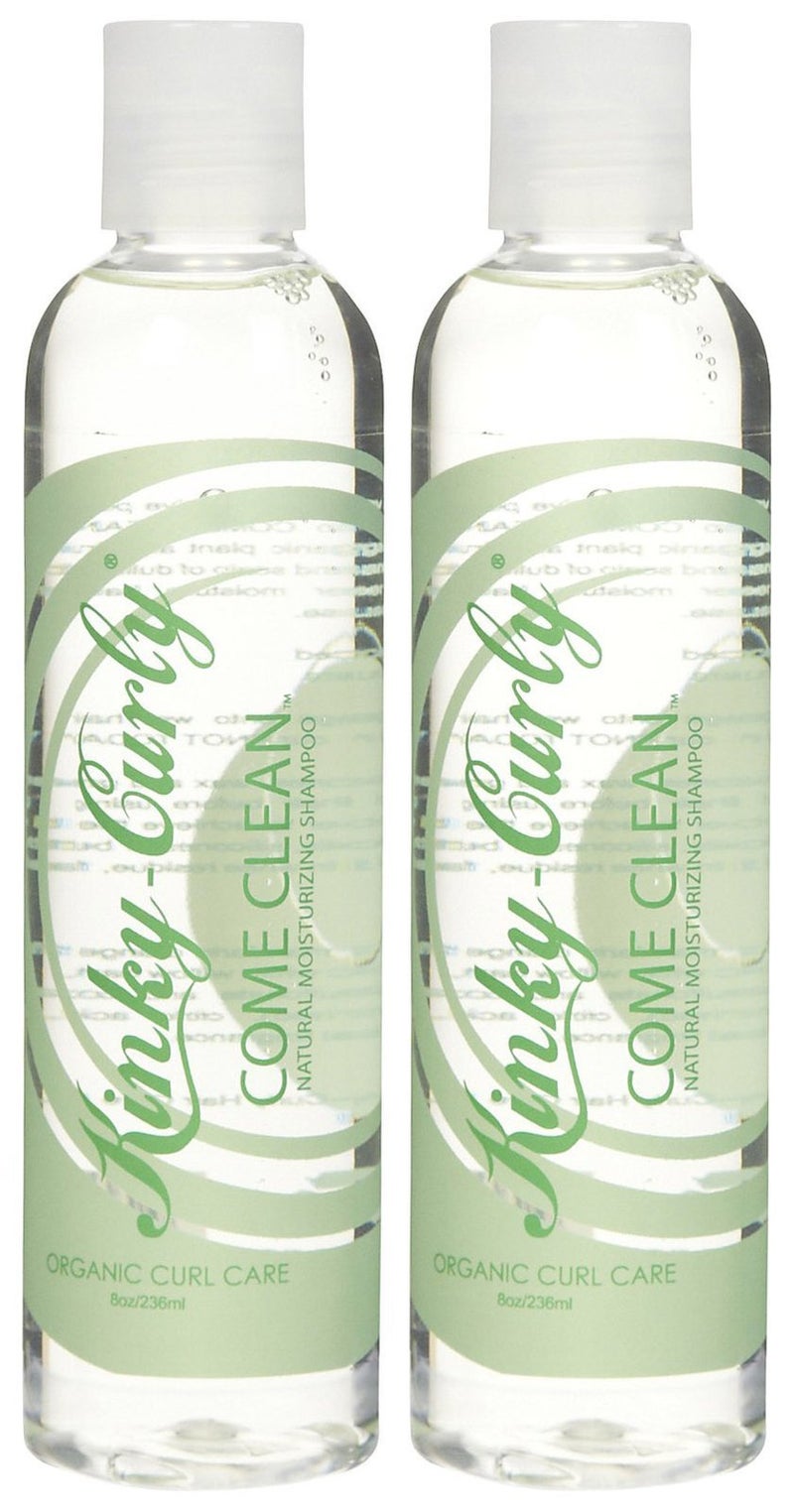 Kinky Curly Come Clean Shampoo - 8 oz - 2 pk