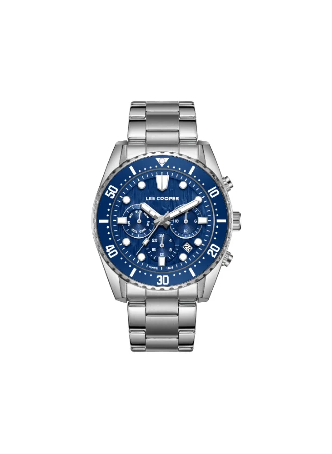 لي كوبر Men's Metal Multi Function Watch LC08101.390 - 43 mm