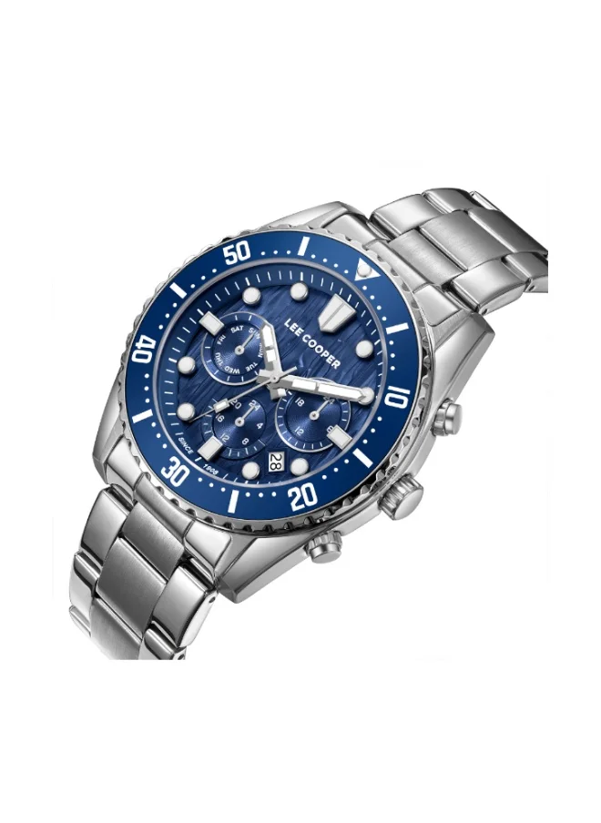 لي كوبر Men's Metal Multi Function Watch LC08101.390 - 43 mm