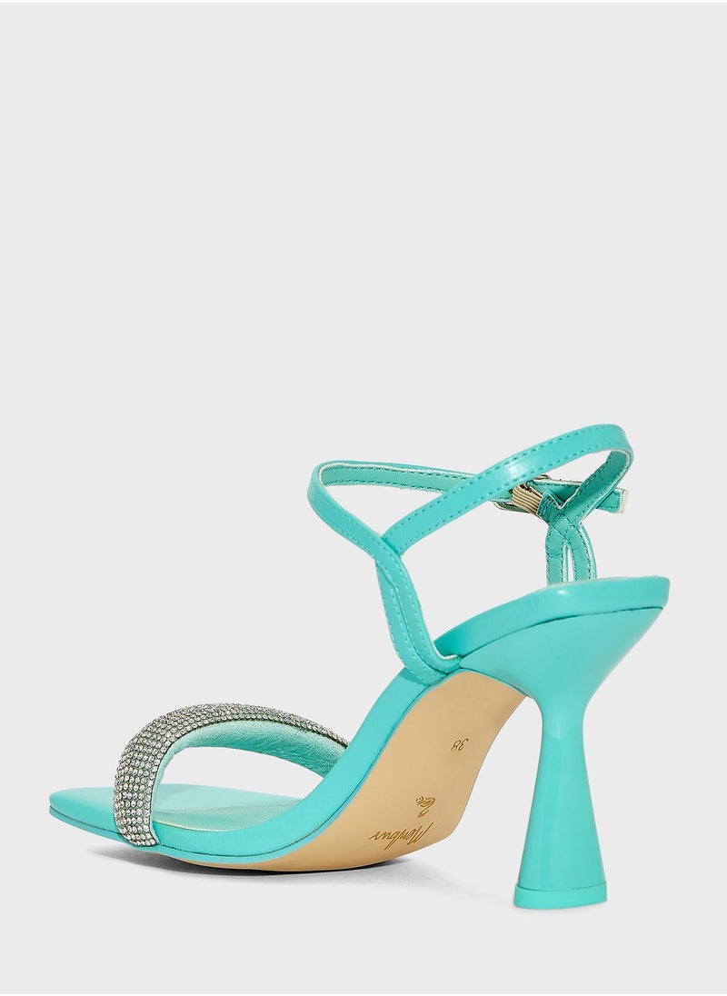 MENBUR Ankle Strap High Heel Sandals  - Image 3