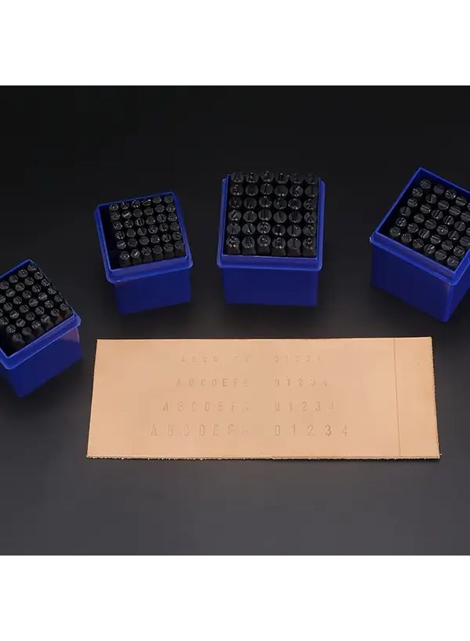 36Pcs 3mm Steel Letter And Number Punch Set For Metal Wood Leather DIY Crafts - Image 2
