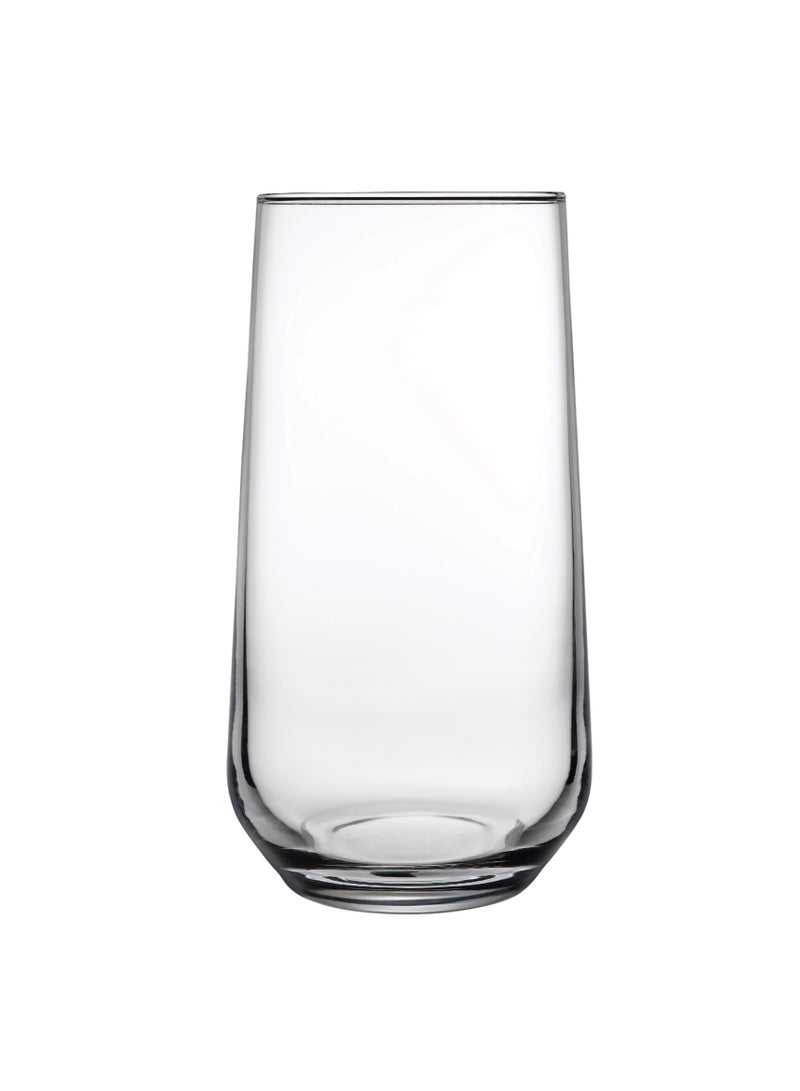 Pasabahce 6-Piece Allegra Long Drink Tumbler Set 470 ml Clear - Image 1