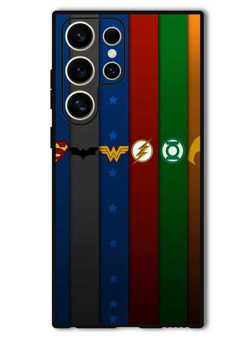 Theodor غطاء واقي مضاد للخدش ومقاوم للصدمات لجهاز سامسونج جالاكسي S24 ألترا أفين جرس - Image 1