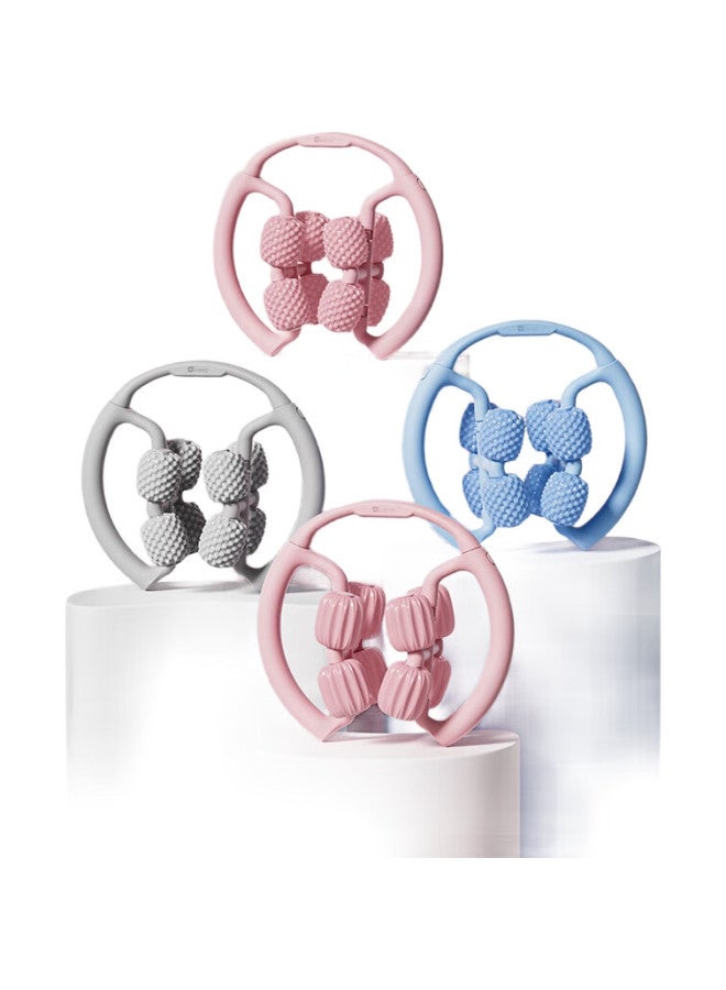 Keep 8-Wheel Detachable Ring Massager For Thighs And Calves, Muscle Relaxation Foam Roller Glacier Grey - Image 2