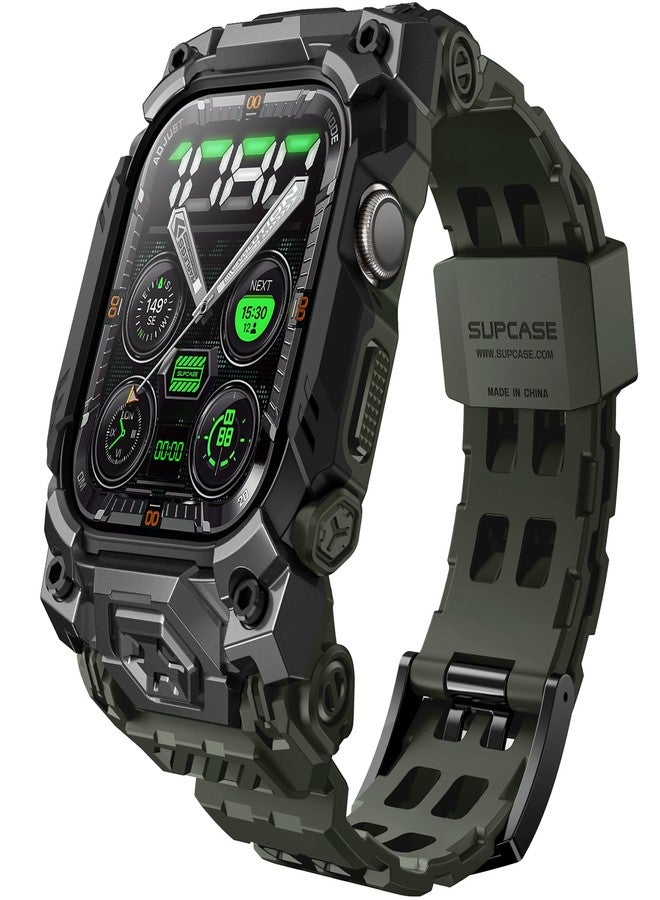 SUPCASE for Apple Watch 10 46mm Case with Band (Unicorn Beetle Ore), [Anti-Scratch] [Military-Grade Protection] Rugged Sport Men Bumper Case Cover with Adjustable Strap Band (Guldan) - Image 1