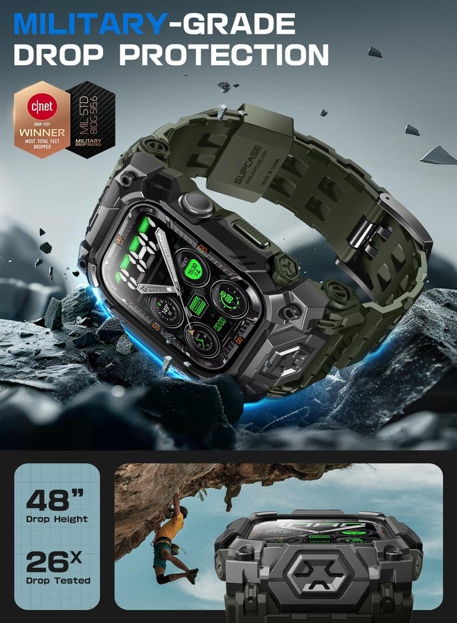SUPCASE for Apple Watch 10 46mm Case with Band (Unicorn Beetle Ore), [Anti-Scratch] [Military-Grade Protection] Rugged Sport Men Bumper Case Cover with Adjustable Strap Band (Guldan) - Image 3