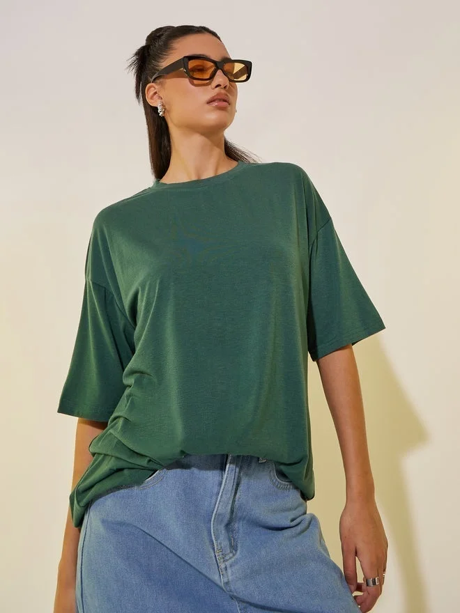 Take Two Slogan Print Round Neck T-Shirt