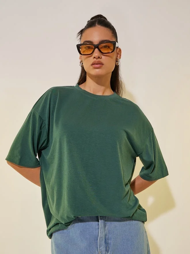 Take Two Slogan Print Round Neck T-Shirt