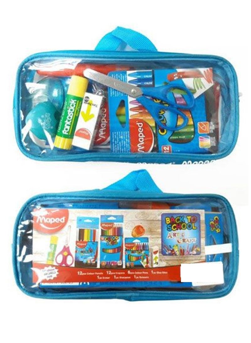 Maped 34-Piece School Stationery Set Assorted Colours