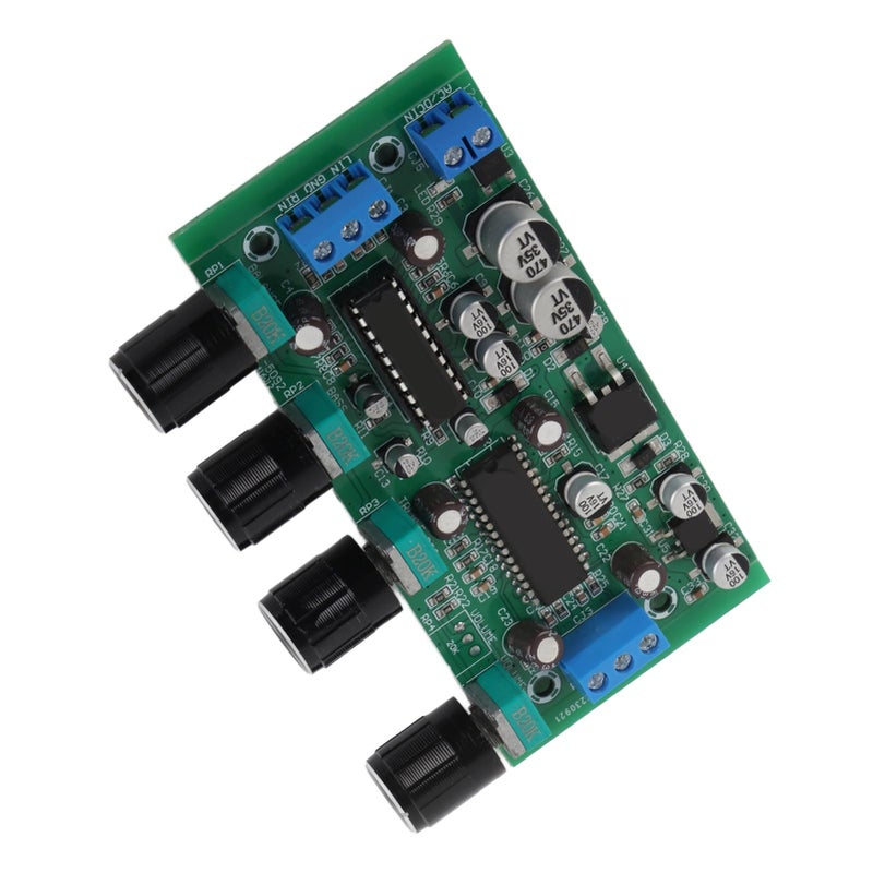High Fidelity Audio Preamplifier Volume Control Tone Board 20Hz 20kHz Copper Clad Laminate Treble Bass Adjustment - Image 3