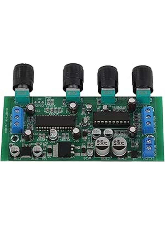 High Fidelity Audio Preamplifier Volume Control Tone Board 20Hz 20kHz Copper Clad Laminate Treble Bass Adjustment - Image 1