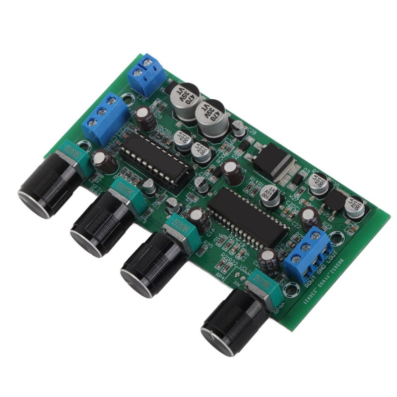 High Fidelity Audio Preamplifier Volume Control Tone Board 20Hz 20kHz Copper Clad Laminate Treble Bass Adjustment - Image 5