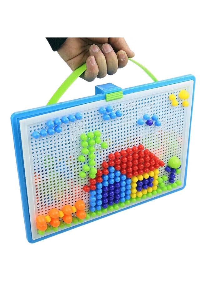 Tatanice Children'S Mushroom Nail Toy, Kindergarten 3-6 Years Old, Screw Nail Board Puzzle, Building Blocks, Girls' Back-To Gift - Image 1