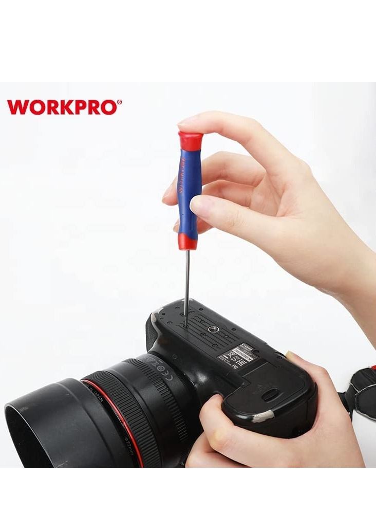 WORKPRO 7PC CR-V Precison  Screwdriver Set - Image 4