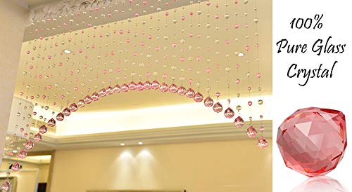 PINDIA Fancy Bead Hanging Curtain (15 Strings - B.Pink) - Image 4