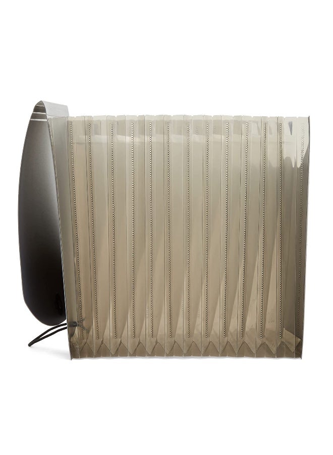 Expanding File Organizer Folder, 13-Pocket Accordion File Folder with Tabs & Elastic Closure – A4 Document Holder for Home, School, Office, and Travel (1 Pcs Grey/Transparent) - Image 5